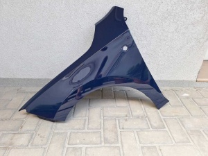 Aripa Fata Stanga Skoda Rapid 2012-2019 Vopsita Albastru - Disponibil în rate - Img 1