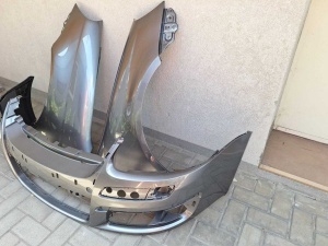 Bara & Aripa Fata Dreapta + Stanga VW Jetta 3 An 2005-2011 Vopsita Gri - Disponibil în rate - Img 3
