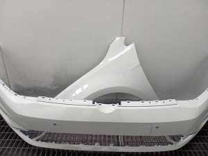 Bara & Aripa Fata Stanga VW Golf 7 VII 2013-2016 (LC9A (Alb)) - Disponibil în rate - Img 1