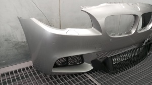 Bara Fata BMW F10 An 2010-2013 M Look (354 (Gri Deschis / Argintiu)) - DISPONIBIL IN RATE - Img 2