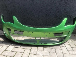 Bara Fata Opel Corsa D FaceLift 2011-2015 Vopsita Verde - Disponibil în rate - Img 1