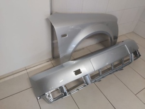 Pachet Bara+Aripa Fata Dreapta Audi A4 B6 An 2000-2004 (LY7W (Gri)) - Disponibil în rate - Img 3