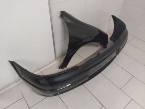 Pachet Bara + Aripa Fata Dreapta Opel Astra G 1998-1998 Z298 Negru - Disponibil în rate - Img 2