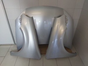 Pachet Capota Motor+Aripa Fata Dr/Stg VW Golf 5/V 2004-2008 - Disponibil în rate - Img 1