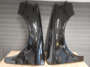 Aripa Fata Dreapta&Stanga Audi A4 B7 An 2004-2007 (LY9B (Negru)) - Disponibil în rate - Img 1
