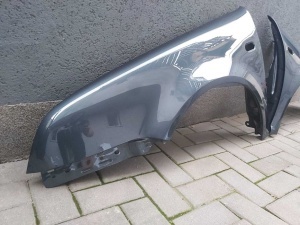 Aripa Fata Dreapta & Stanga VW Bora 1998-2005 Vopsita Gri Antracit - Disponibil în rate - Img 2
