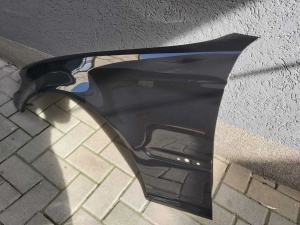 Aripa Fata Stanga BMW E46 FSL 2002-2005 Vopsita Negru - Disponibil în rate - Img 3