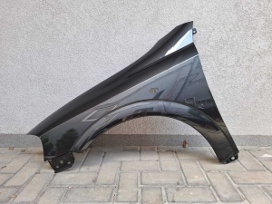 Aripa Fata Stanga Opel Astra G 1998-2004 Vopsita Negru - Disponibil în rate - Img 1