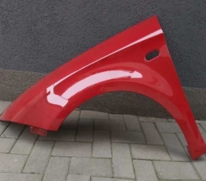 Aripa Fata Stanga Seat Leon 2005-2008 Vopsita Rosu - Disponibil în rate - Img 1