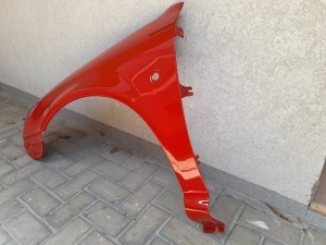 Aripa Fata Stanga Skoda Octavia 1 I An 1999-2007 Vopsita Rosu - Disponibil în rate - Img 3