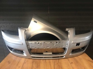 Bara & Aripa Fata Dreapta Audi A3 8P An 2003-2008 (LX7W (Gri Deschis)) - Disponibil în rate