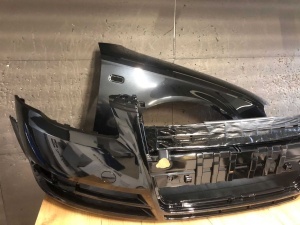 Bara & Aripa Fata Dreapta Audi A4 B7 An 2004-2007 (LZ9Y (Negru)) - Disponibil în rate - Img 2