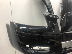 Bara & Aripa Fata Dreapta + Stanga Audi A3 8P An 2003-2008 LZ9Y Negru - Disponibil în rate - Img 2