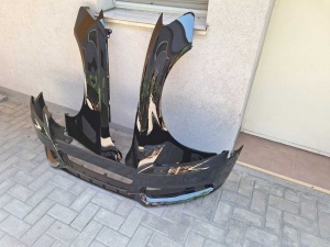 Bara + Aripa Fata Dreapta & Stanga Audi A4 B8 2007-2011 Vopsita Negru - Disponibil în rate - Img 3
