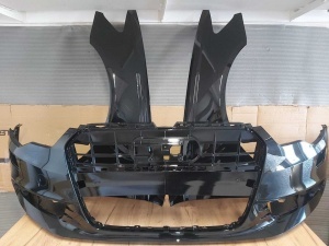 Bara Fata&Aripi Fata Dreapta-Stanga Audi A6 C7 FSL 14-18 LY9B-Negru - Disponibil în rate - Img 1