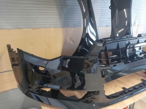 Bara Fata&Aripi Fata Dreapta-Stanga Audi A6 C7 FSL 14-18 LY9B-Negru - Disponibil în rate - Img 2