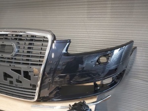 Bara Fata + Grila Radiator + Proiectoare Audi A6 C6 An 2004-2008 LZ5D - Disponibil în rate - Img 3