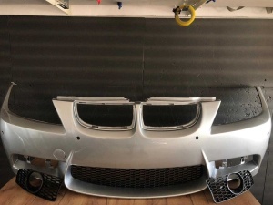 Bara Fata Senzori Parcare BMW E90 An 2005-2008 Aspect M (i354 (Gri)) - Disponibil în rate