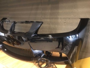 Bara Fata Spalator Far BMW E90 An 2005-2008 Aspect M (A35 (Albastru)) - Disponibil în rate - Img 3