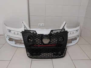Bara Fata VW Golf 5 V GTi 2004-2008 LB9A Alb Cu Toate Grilele - Disponibil în rate - Img 1