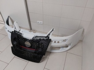 Bara Fata VW Golf 5 V GTi 2004-2008 LB9A Alb Cu Toate Grilele - Disponibil în rate - Img 2