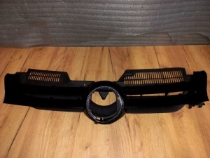 Grila Fata Radiator VW Golf 5/V An 2004-2008 (LC9Z (Negru)) - Disponibil în rate - Img 1