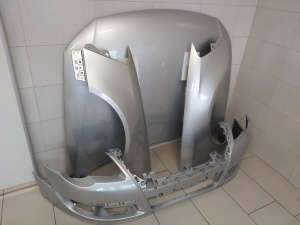 Pachet Bara+Aripa+Capota Fata Motor VW Passat B6 2005-2011 (LA7W-Gri) - Disponibil în rate - Img 2
