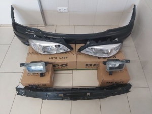 Pachet Bara Fata+Far+Proiector Dreapta-Stanga Opel Astra G 98-04 Z298 - Disponibil în rate - Img 1