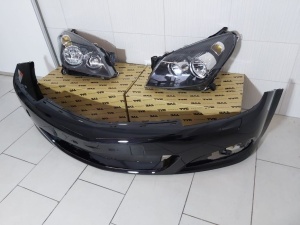Pachet Bara Fata+Faruri H7/H1 Opel Astra H 2004-2007 (Z20R (Negru)) - Disponibil în rate - Img 3