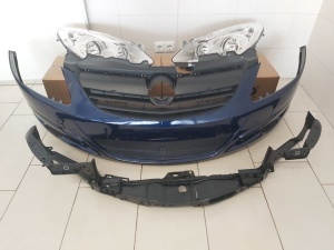Pachet Bara Fata+Faruri+Trager Opel Corsa D 2006-2011 (Z21B-Albastru) - Disponibil în rate - Img 1
