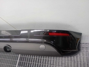 Prelungire Bara Spate VW Golf 5 V 2004-2008 R32 Look (LC9Z (Negru)) - Disponibil în rate - Img 3