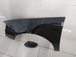Aripa Fata+Capac Oglinda Stanga VW Passat B6 2005-2011 (LC9X (Negru)) - Disponibil în rate - Img 3