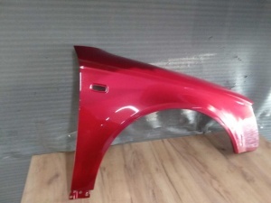 Aripa Fata Dreapta Audi A4 B7 An 2004-2007 (Rosu) - Disponibil în rate - Img 3