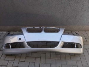 Bara Fata Spalator Far BMW E90/E91 An 2005-2008 Vopsita Gri Deschis - Disponibil în rate - Img 1