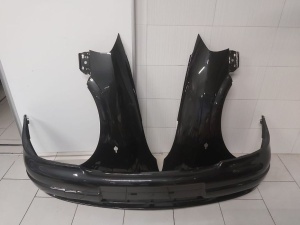 Fata Completa Opel Astra G 1998-2004 Bara + Aripa Fata (Z298 (Negru)) - Disponibil în rate - Img 1