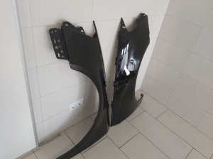Pachet Aripa Fata Dr+St VW Passat B6 2005-2011 (Cod: L041 (Negru)) - Disponibil în rate - Img 2