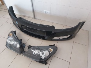 Pachet Bara Fata+Far Dreapta-Stanga Opel Astra H 04-07 (Z20R (Negru)) - Disponibil în rate - Img 3