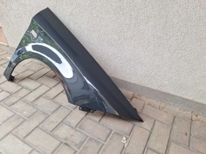 Aripa Fata Dreapta Seat Leon An 2005-2009 Vopsita Gri Inchis - Disponibil în rate - Img 2