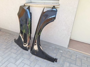 Aripa Fata Dreapta & Stanga Audi A4 B7 An 2004-2007 Vopsita Negru - Disponibil în rate - Img 3