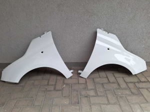 Aripa Fata Dreapta & Stanga Fiat 500 An 2007-2015 Vopsita Alb - Disponibil în rate - Img 1