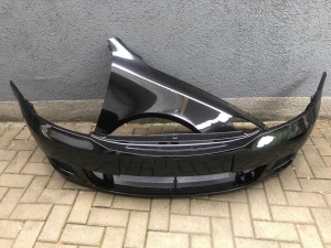 Bara & Aripa Fata Dreapta Skoda Octavia 2/II 2008-2013 Vopsita Negru - Disponibil în rate - Img 1