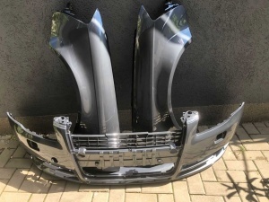 Bara & Aripa Fata Dreapta & Stanga Audi A4 B7 An 2004-2007 Vopsita Gri - Disponibil în rate - Img 1