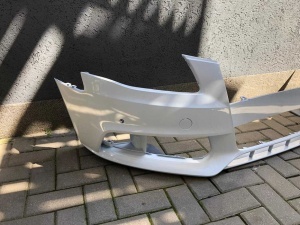 Bara Fata Senzori Parcare Audi A4 B8 An 2007-2011 Vopsita Alb - Disponibil în rate - Img 2