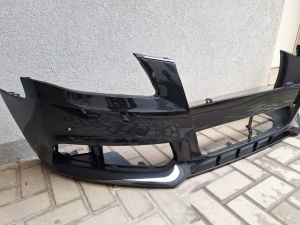 Bara Fata Senzori Parcare Audi A4 B8 An 2007-2011 Vopsita Negru - Disponibil în rate - Img 2
