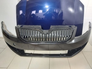 Bara Fata Skoda Octavia 3/III 2013 2014 2015 2016 2017 (Negru) - Disponibil în rate - Img 1