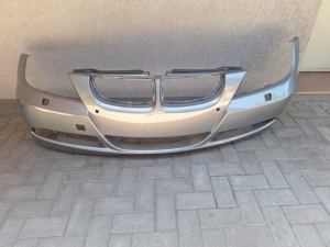Bara Fata Spalator + Senzori BMW E90 E91 2005-2008 Vopsita Gri Verde - Disponibil în rate - Img 1