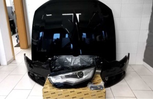 Capota Motor&Bara&Far&Aripa Fata Stanga Audi A6/C7 An 10-14 LY9B - Disponibil în rate - Img 1
