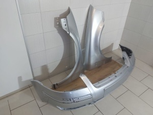 Pachet Bara+Aripa Fata Dr+St VW Passat B5.5 2000-2004 (LA7W (Gri)) - Disponibil în rate - Img 2