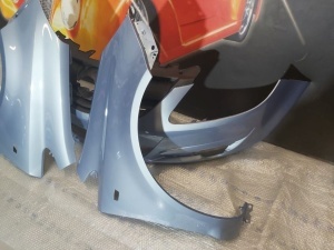 Pachet Bara+Aripa Fata Dr&Stg Opel Corsa D 2006-2011 (4MU (Albastru)) - Disponibil în rate - Img 3