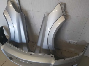 Pachet Bara+Aripa Fata Dreapta+Stanga Opel Astra H 04-07 (Z157 (Gri)) - Disponibil în rate - Img 2